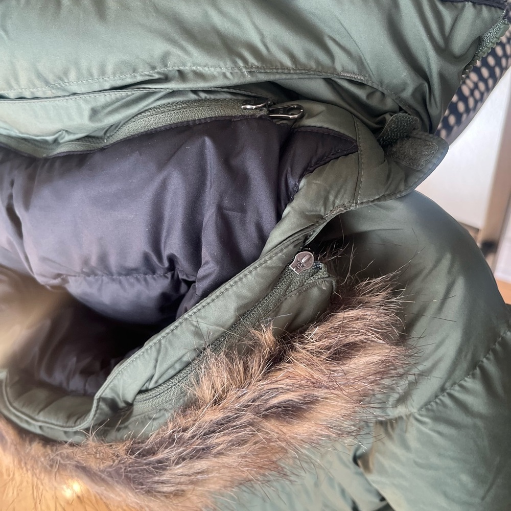 Long Marmot W Montreal crocodile color coat size small